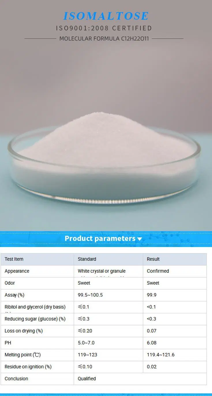 Natural Sweetener Isomaltose 900 Syrup Improve The Body&prime;s Immunity CAS 499-40-1
