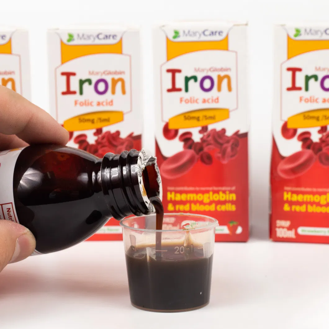 Fruit Taste Iron Syrup