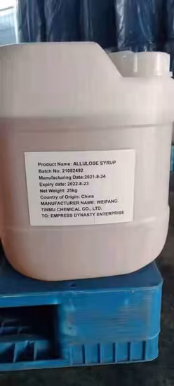 Healthy New Sweetener Allulose Syrup Taste and Texture of Sugar D