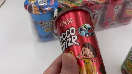 Chocolate Jam with Finger Biscuits Cup Choco Candy Cup