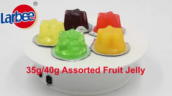 Delicious 35g Coconut Fruit Jelly in Sow Jar from Larbee Factory