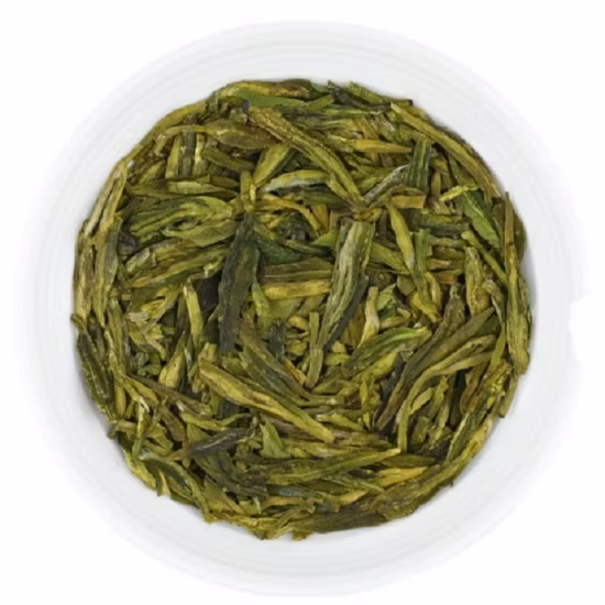 Chinese Famous Premium Tea Dragon Well Tea Longjing Green Leaf